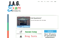 Desktop Screenshot of jagexam.com